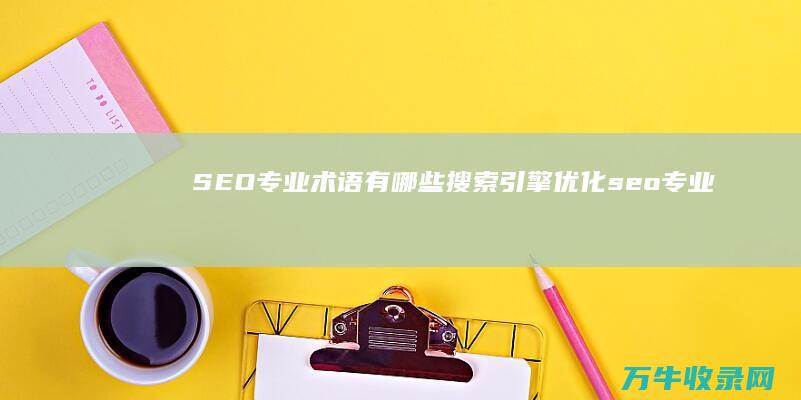 SEO 专业术语有哪些 搜索引擎优化 (seo专业术语)